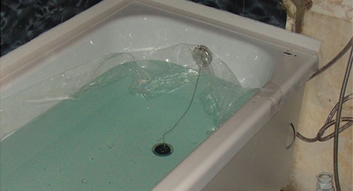 Установкой акрилового вкладыша | Красносельская